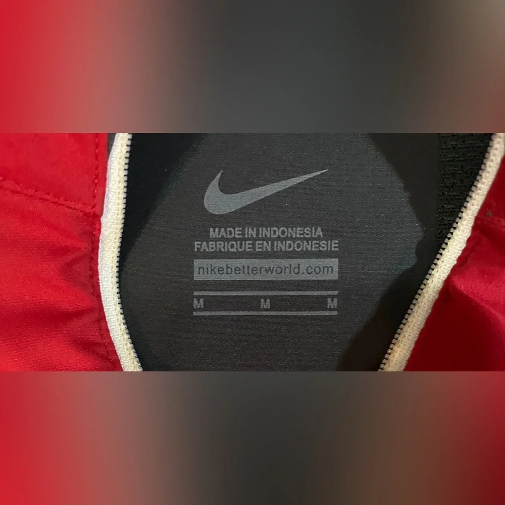 Nike MLB Washington Nationals 1/4 Zip Pullover Warm Up Windbreaker